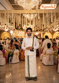 Korvai Silk Dhoti 5 Kan a ethnic wear for men | kannika