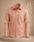 Premium Men's Cotton Shirt – Regular Fit | Full Sleeve | Comfortable Everyday Wear