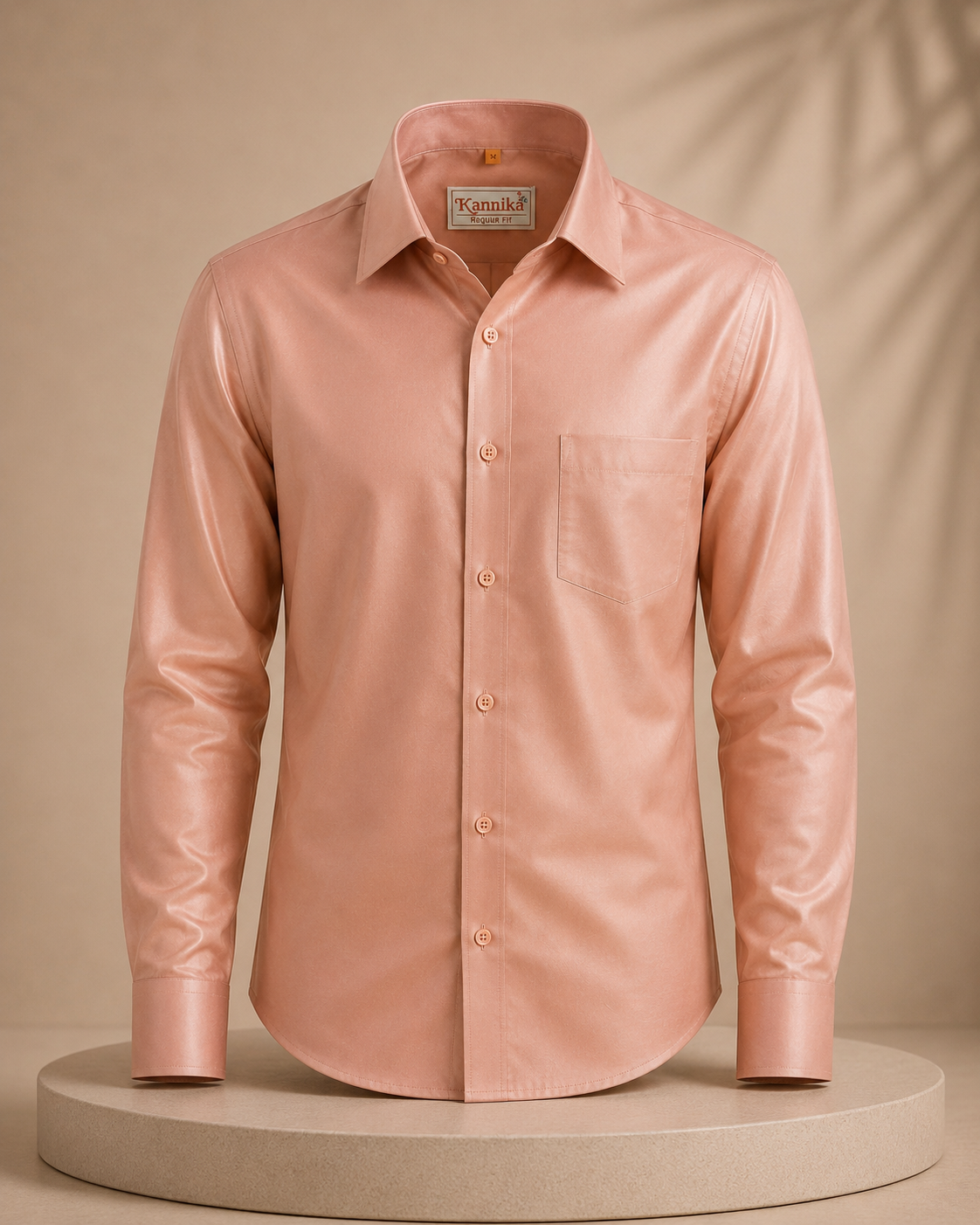 Premium Men's Cotton Shirt – Regular Fit | Full Sleeve | Comfortable Everyday Wear | Purple